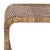 Spritely Home Zendy Wicker Rattan Waterfall Accent Table in Honey Brown Wash For Sale - Image 4 of 8