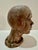 1960s Larry Mohr Plaster Expressionist Face Bust Sculpture Signed From Artist Estate For Sale - Image 5 of 10