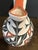 Black Late 20th Century Acoma Pueblo Fine Art Wedding Vase - Hand-Painted Polychrome Pottery 8"x 6" For Sale - Image 8 of 8