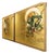 Made-to-Order Japanese Two-Panel Folding Screens “Wind and Thunder Gods” | Hand-Applied Kanazawa Gold Leaf For Sale