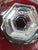 French Crystal Red Cut-to-Clear Wine Water Goblet by Cristal d'Arques-Durand Set of 4 For Sale - Image 4 of 4
