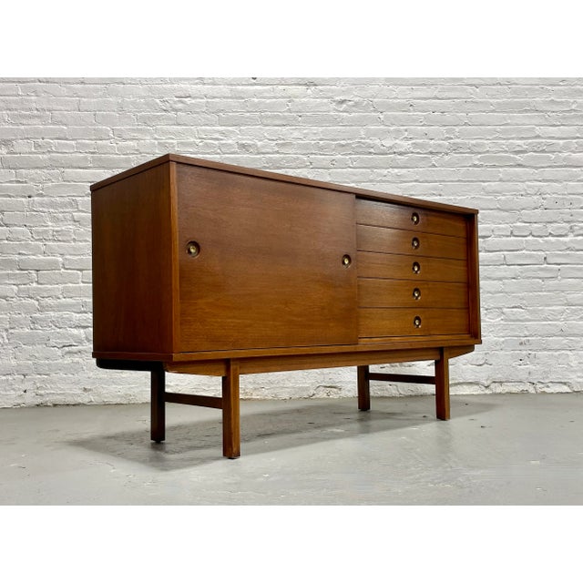 Vintage Apartment Sized Mid Century Modern Credenza, C. 1960’s For Sale - Image 14 of 14