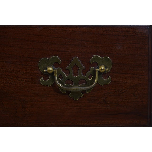 Brown Ethan Allen Georgian Court Cherry Lingerie Chest For Sale - Image 8 of 15