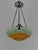 Burnt Orange French Art Deco Pendant Light by Daum & Majorelle - 1925 Chandelier France For Sale - Image 8 of 13