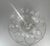 Vintage Guzzini punch bowl set. Transparent acrylic. The set consists of a large bowl, a ladle, and 8 cups. The cups can...
