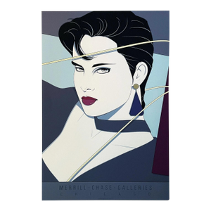 Original “Commemorative #11” by Patrick Nagel, 1987 Serigraph Nc11