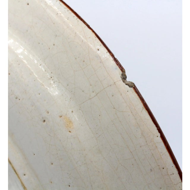 Late 18th Century Late 18th Century Delft Blue & White Charger For Sale - Image 5 of 6