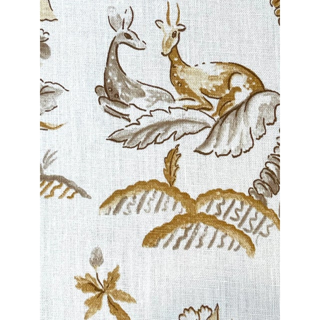 Lisa Fine "Pasha" Fabric Bamboo 6 Yards For Sale - Image 4 of 8
