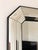 Large Vintage Deknudt Full Length Beveled Panel Mirror – Silver and Black, Belgium, 1980s For Sale - Image 4 of 9