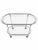 Vintage Italian Riki T52 Serving Cart by Gallotti & Radice, 1970s For Sale - Image 6 of 7