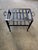 Traditional 1920s Wrought Iron Fireplace Trivet Kettle Stand With Handles For Sale - Image 3 of 6