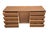 Sienna 1960s Mid-Century Modern Walnut 9 Drawer Dresser Sculpted Pulls Long Credenza For Sale - Image 8 of 14