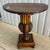 English 1980s Maitland-Smith Attributed Burnt Bamboo Drop-Leaf Table With Brass Feet For Sale - Image 3 of 12