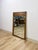 Mid 20th Century Vintage MCM Walnut Wood Mirror, Bowtie Detail Rectangle Wall Mirror Mid Century For Sale - Image 5 of 8