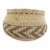 Antique Northern California Hupa/Yurok/Karuk Native Chevron Basket Bowl For Sale