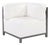 Axis Corner Chair Atlantis White Titanium Frame For Sale
