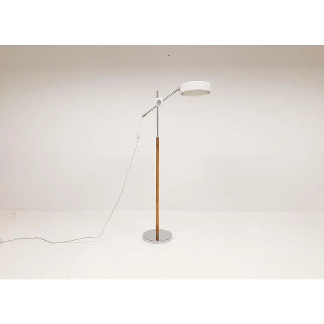 Vintage Mid-Century Swedish Floor Lamp from Atelje Lyktan For Sale - Image 3 of 14