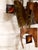 20thC .Mid-Century Modern Brutalist Wall Sculpture Is a Copper and Brass Art Piece Styled After Curtis Jere. For Sale In Los Angeles - Image 6 of 11