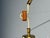 1970s 1970s Ateljé Lyktan, Articulating Wall Light, Brass, Cane, Teak For Sale - Image 5 of 8