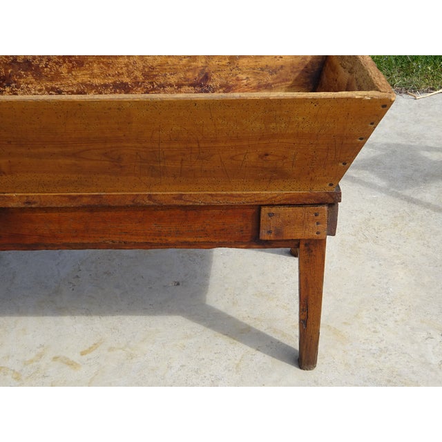 Oak Kneader on Removable Base, 1800s For Sale - Image 6 of 18