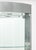 Modern Illuminated Chrome & Glass Cabinet For Sale - Image 4 of 9