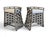 Contemporary Coastal Palecek Thatcher Counter Stools, a Pair For Sale - Image 3 of 17
