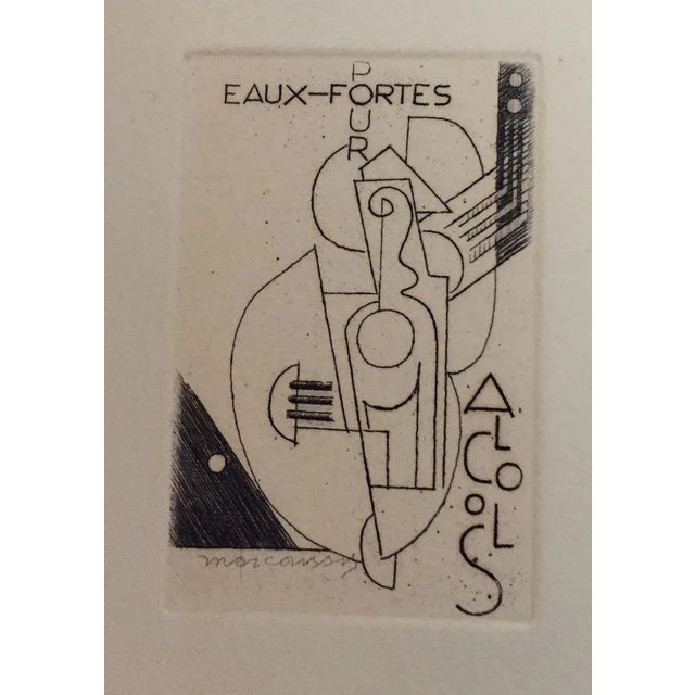 Eaux-fortes pour les Alcools de Guillaume Apollinaire - Paris, 1934 1934 For Sale - Image 13 of 18