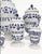 1950s 1950s Collection of 8 Hand Painted French Apothecary Jars With Lids For Sale - Image 5 of 5