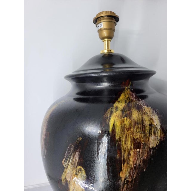 Ceramic Lamp by Hubert Olivier, France, 1980 For Sale - Image 4 of 18
