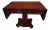 1800's Mahogany Biedermeier Style Drop Leaf Table For Sale