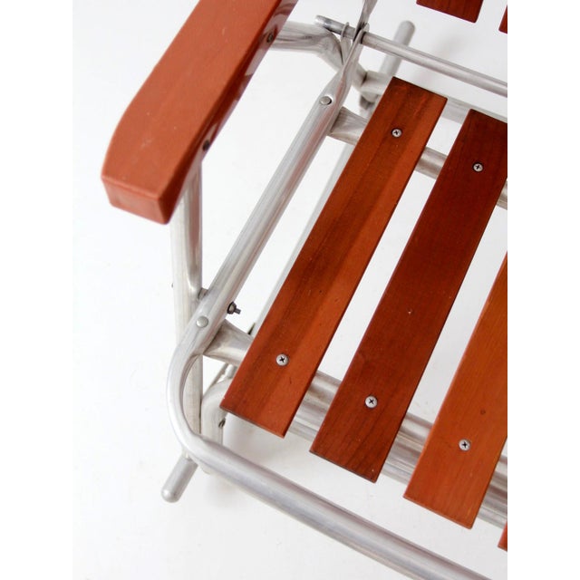 Mid-Century Folding Rocking Chair For Sale - Image 12 of 12