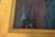 Sky Blue Jeanette Le Grue California Coastal Impressionist Oil Painting in Gilt Frame For Sale - Image 8 of 11