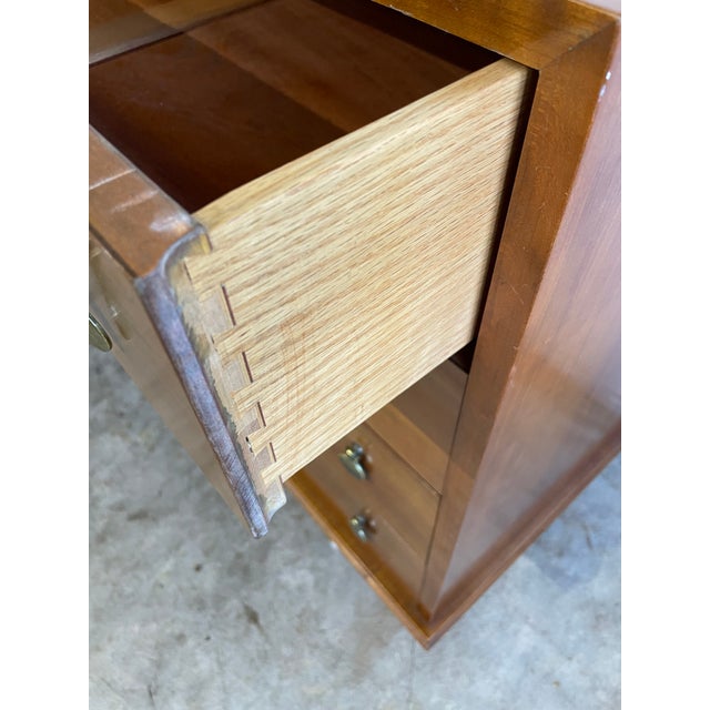 Wood Mid Century Modern Dresser or Chest For Sale - Image 7 of 13