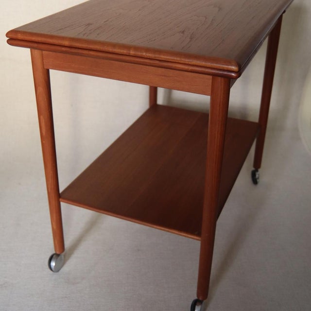 Mid-Century Modern Serving Trolley by Dyrlund, 1960s For Sale - Image 3 of 8