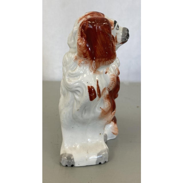 Mid 19th Century Mini Staffordshire Terrier For Sale - Image 4 of 5
