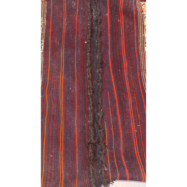 Antique Bakhtiari Persian Saddlebag For Sale - Image 9 of 13