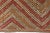 1960s Mid 20th Century Handwoven Large Concentric Diamond Tribal Rug For Sale - Image 5 of 10