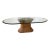 1970s Mid Century Modern McGuire Sheaf of Wheat Dining Table For Sale