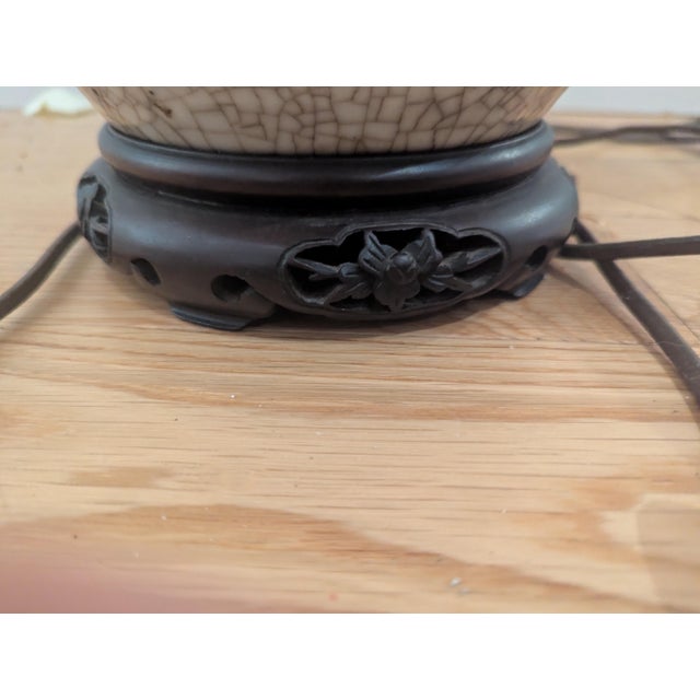 Chinoiserie Style Lamp For Sale - Image 9 of 12