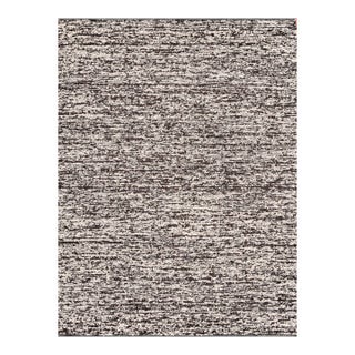 Exquisite Rugs Tocayo Handmade New Zealand Wool Black Rug-8'X10' For Sale