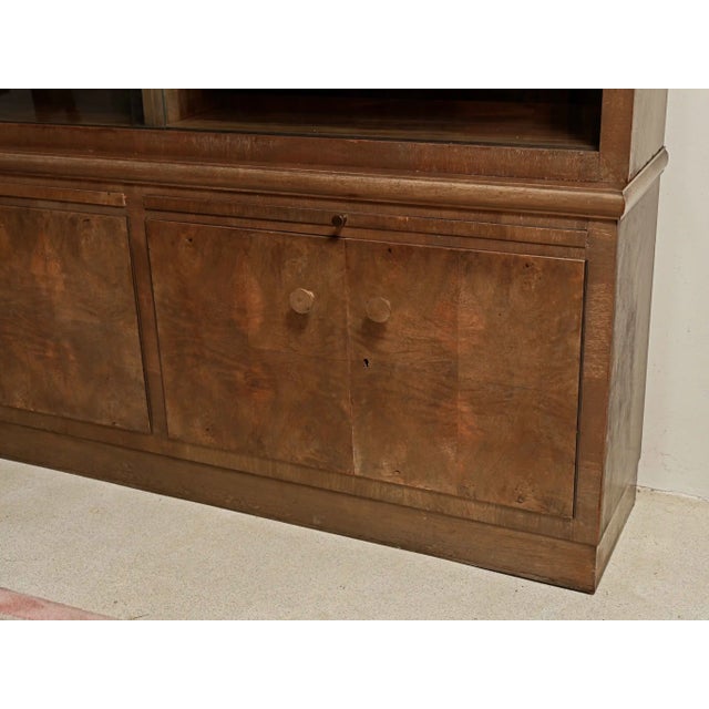 Large Art Deco Bookcase For Sale - Image 4 of 12
