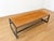 Vintage Mid-Century Double-Sided Coffee Table, 1970s. The design, strongly inspired by the Scandinavian and industrial...