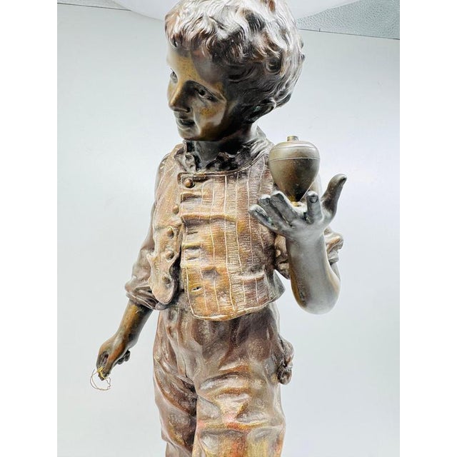 Charles Anfrie, Elle Ronfle, 1890, Bronze For Sale - Image 4 of 14