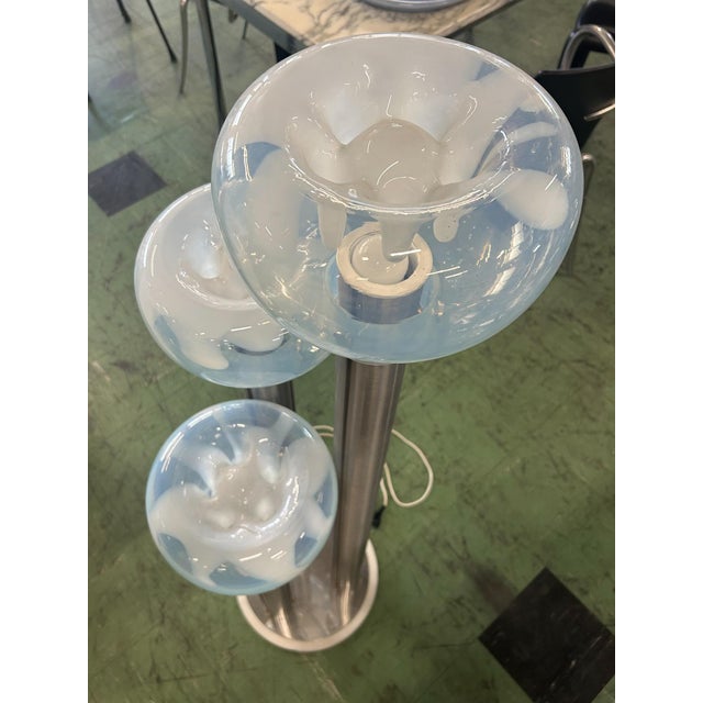 Italian Floor Lamp by Toni Zuccheri for Mazzega, 1970 For Sale - Image 6 of 9