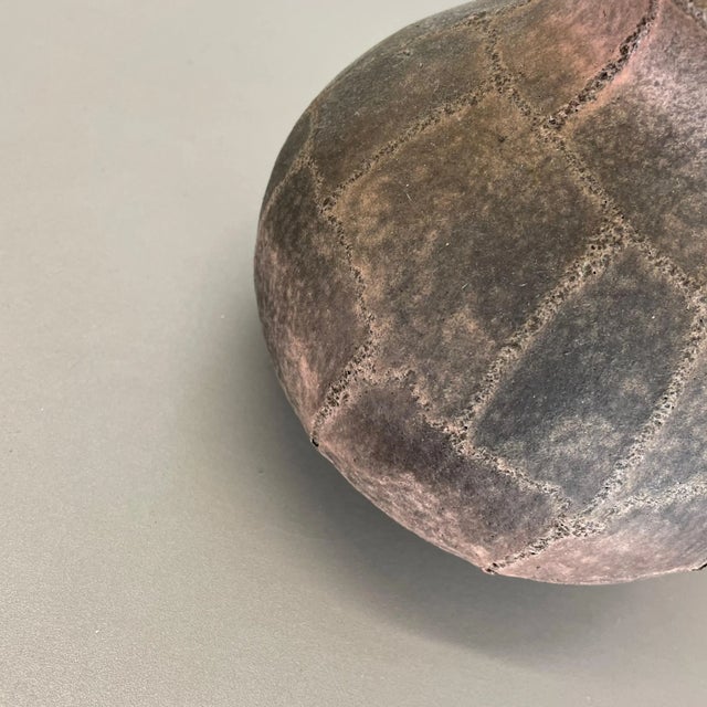 Ceramic Abstract German Fat Lava Pottery Vases from Ruscha, 1960s, Set of 2 For Sale - Image 7 of 18