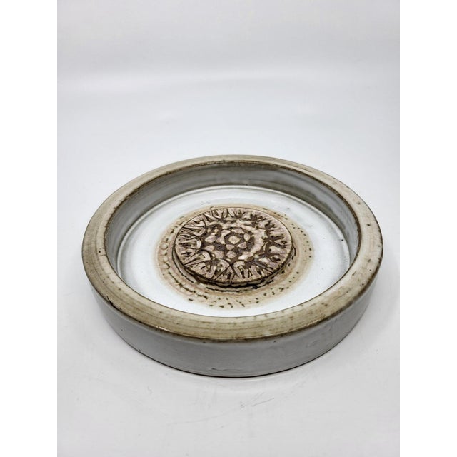 Stoneware Trinket Tray in the style of Jacques Pouchain, France, 1950 For Sale - Image 4 of 11