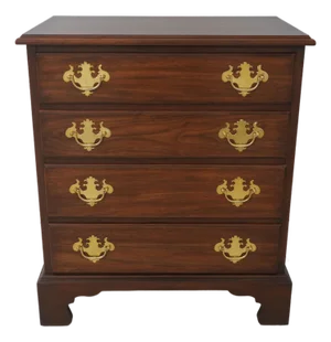 Henkel Harris 4-Drawer Walnut Bachelor Chest
