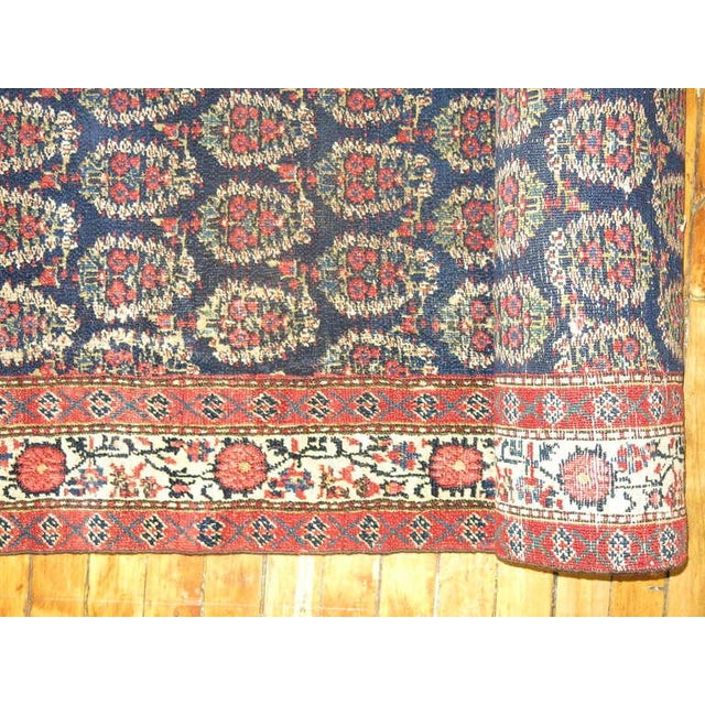 Textile Late 19th Century Antique Persian Runner - 2'7" x 15'8" For Sale - Image 7 of 10
