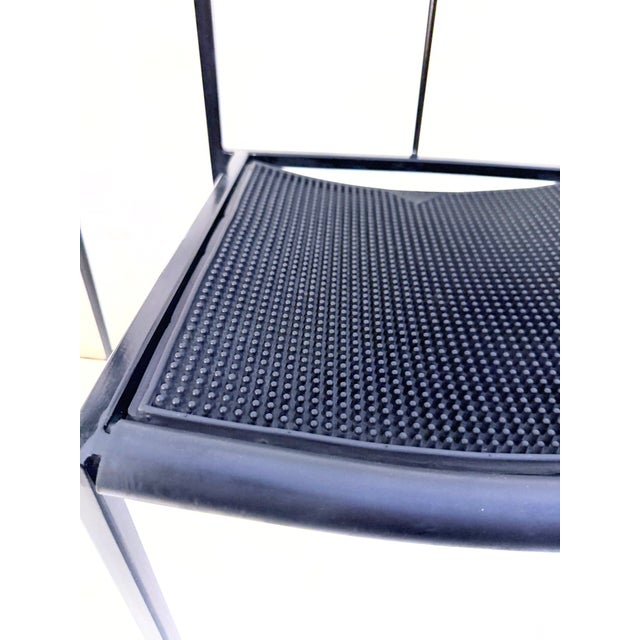 Metal Postmodern Chairs Chairs by Maurizio Peregalli for Zeus Noto, 1980s, Set of 2 For Sale - Image 7 of 10