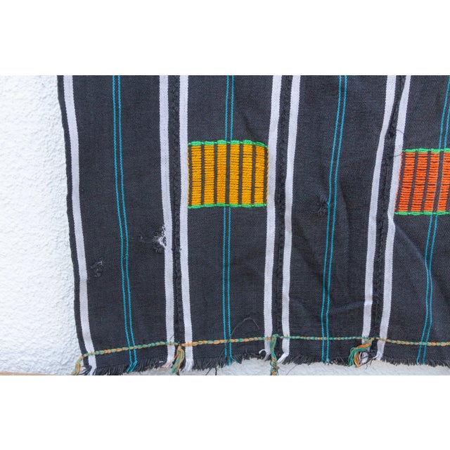 Textile Midnight Vintage Malian Mud Cloth For Sale - Image 7 of 9